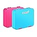 Adult Lunch Box Bento Container for Adults Meal Prep Or Kids (Blue), 20 Stickers Pack To Decorate