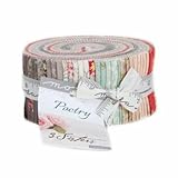 3 Sisters Poetry Prints Jelly Roll 40 2.5-inch Strips Moda Fabrics 44130JR