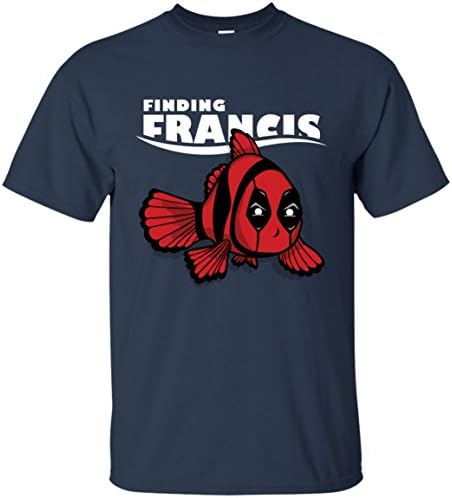 Finding Francis T-Shirt - Navy / 4XL