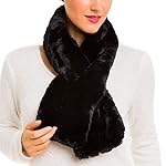 Fur Collar Scarf for Women Faux Fur Scarves Neck Shrug for Winter Coat Dress Fur Collar Scarf for Women Faux Fur Scarves Neck Shrug for Winter Coat Dress