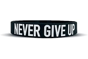 ELITE ATHLETIC GEAR Motivational Wristbands - Inspirational Quotes! Perfect for Fitness, Sports, Work, Life. Wear Your Motivation!