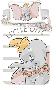 pink dumbo cot bedding
