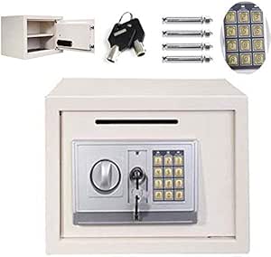 Caja de efectivo con llave (llaves de anulación) PIN digital ...