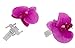 Royal Imports Silver/White Corsage Wrist Bands, Elastic Wristlets for Wedding Prom Flowers, Bulk pack of 48