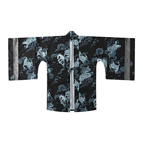 Japanese Kimono Yukata Japanese Kimonos Cardigan Men Summer Sunscreen Loose Dress Sl1302,As Picture3,One Size