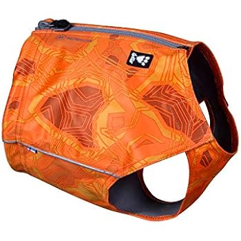 Hurtta Ranger Vest, Hunting/Sportsman Dog Vest, Orange Camo, M