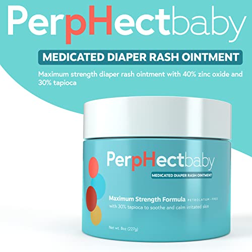 PerpHectBaby Maximum Strength Medicated Diaper Rash Ointment with 40
