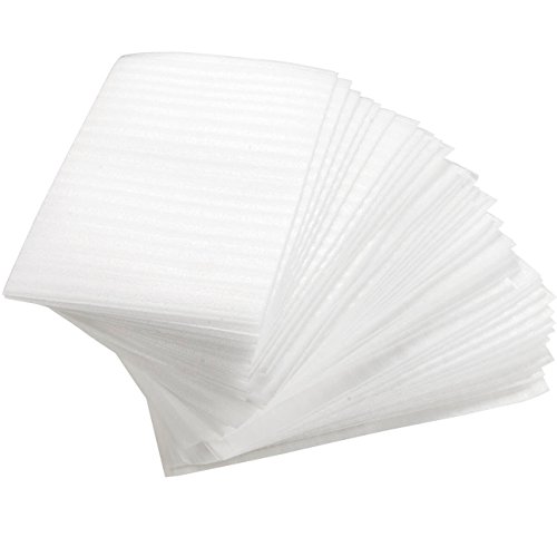 50 Cushion Foam Pouches 7-1/2" X 12", Protect mug, Glasses, China, and Dishes, Packing supplies, Packing Cushioning Supplies for Moving (50 PACK) (50 Count)