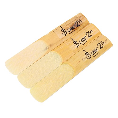 image for Bnineteenteam 10pcs Clarinet Reeds 2.5 Plastic B-Flat for Repair Parts