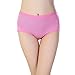 TEERFU 5 Pack Womens Bamboo Hipsters Panties Briefs Sexy Soft Underwear Lady,Fit US M~XL,5 Pack -in 5 Colors