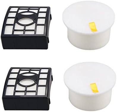 MOCUN Shark Rotator Powered Lift-Away Speed Foam Replacement Filter Set [2 Packs] for NV680, NV681, NV682, NV683 Vacuums Cleaner etc, 2 Foam+2 Felt+2 HEPA Filters.