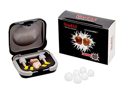 NewEAR Hearing Amplifier Ear ITC (Pair) "Extra Small" Second Generation