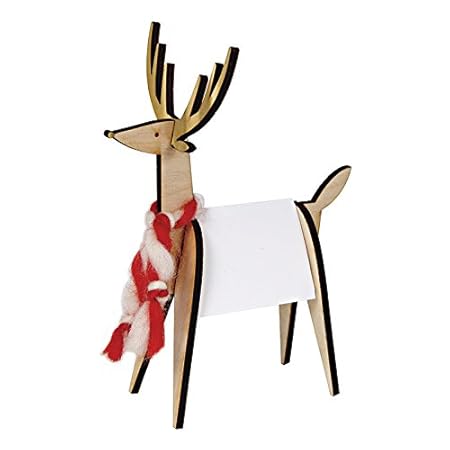Christmas reindeer wooden cards Wooden Reindeer Christmas Card Holder - All About Wooden