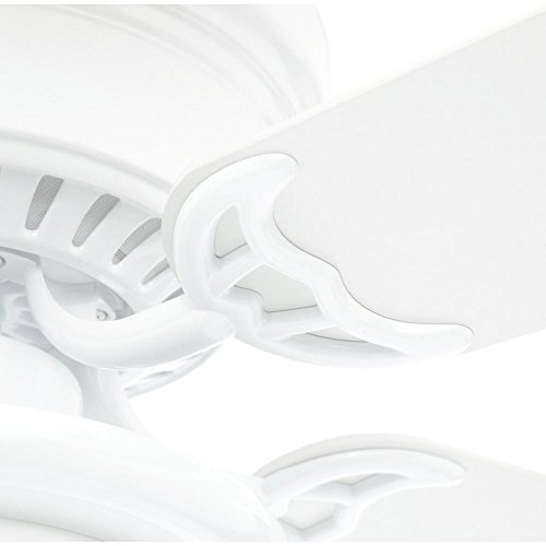 Hugger 52 in. White Ceiling Fan - Image 6