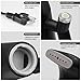 NEATKA Steamer for Clothes, Portable Handheld Garment Steamer for Travel/Home, Fabric Steam Iron with Dual Voltage 25s Fast Heat-up 120ml Water Tank for 10 Minutes Continuous Steam (Black)