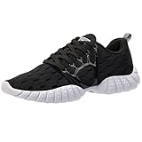 ALEADER Women's Lightweight Mesh Sport Running Shoes Black 8.5 D(M) US