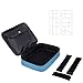 Electronic Organizer BAGSMART Travel Cable Organizer Bag for Hard Drives, Cables, Charger, Phone, USB, SD Card (Teal-Large)
