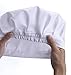 JoyFamily 5 Pieces Chef Hat with Comfortable Durable Cotton Materials and Adjustable Size for Adults (White)