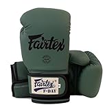 Fairtex Muay Thai Boxing Gloves BGV11 - F Day Military Green & BGV14 - Art Collection Size 10 12 14 16 oz Training & Sparring Gloves for Muay Thai Kick Boxing MMA K1