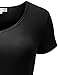 BIADANI Women Short Sleeve Hankerchief Flare Hem Tunic Top