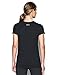 Under Armour Women's Favorite Short Sleeve Branded Shirt, Black, Large