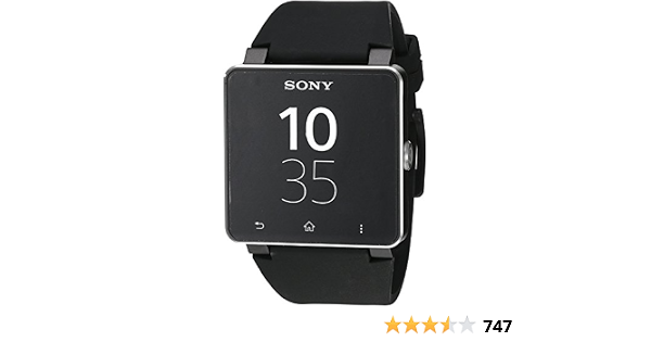Sony 1275-2741.2 Reloj Inteligente SmartWatch 2 NFC BT, Sistema Operativo  Android, Pantalla Táctil a Todo Color, negro : Amazon.com.mx: Electrónicos