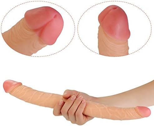 10GXY 14.6 inch Double Sided Big Toy Real Feel Soft Flexible Double Head Massage Safe PVC