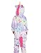 JT-Amigo Kids Unisex Pajamas Onesie Costume, Unicorn Star, 6-8 Years