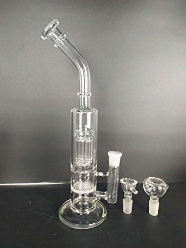 CF-GLASS glass hookah High: 35 cm, D: 5 cm, the bottom diameter: 10 cm
