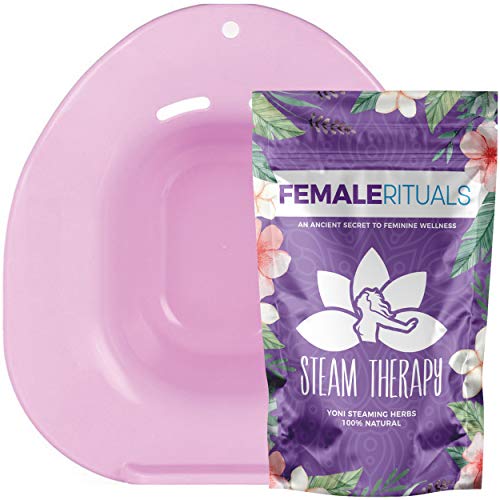 Female Rituals Yoni Steam Seat Kit with Yoni Steam Herbs (4 Ounce