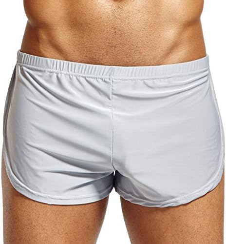 MendoveMen's Sexy Low Rise Split Side Boxer Breathable Panties