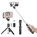 Selfie Stick Tripod Bluetooth, ELEGIANT Extendable Monopod Selfie Stick with Wireless Remote, Tripod Stand Selfie Stick for iPhone X XR XS MAX 8 7 Plus, Galaxy S9 Plus S8 Plus Note8, Huawei and More