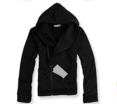 DragonPad Â® Assassin's Creed Revelations Desmond Miles Cosplay Costume Hoodie Jacket (XXXL, Black)