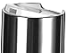 Clear 16 oz / 500 ml Professional Cylinder PET Plastic Bottles (BPA Free) with Wide Silver Disc Cap Lid (6 Pack)