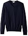 Phenix Cashmere Men's 100% V-Neck Sweater with Reverse Seam Detail