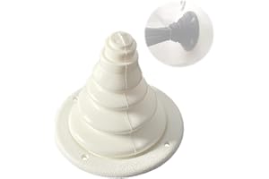 asdmm Boat Motor Well Cable Boot - Rigging Steering Protect for Marine Yacht Kayak Electrical Wire Organize, Fuel Lines Diameter 4 7/10"