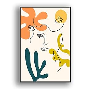 Framed Canvas Wall Art for Living Room,...