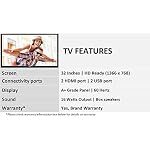 Sanyo 80 cm (32 Inches) HD Ready LED TV XT-32S7201H (Black) 11