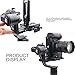 L Shape Bracket Quick Release Plate Vertical Video Shooting Universal DSLR Camera L Bracket with 1/4 Inch Screw Arca Swiss for Manfrotto DJI Osmo Ronin Zhiyun Canon Nikon Sony DSLR Camera by WEIHE