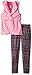 Beautees Girls' Big Shell Faux Fur Legging Set