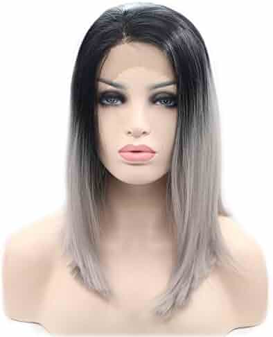 Shopping Mlgs Hair Grey Or Orange Wigs Extensions Wigs