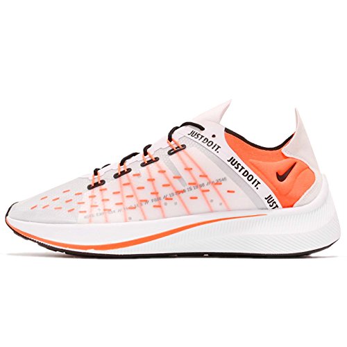 NIKE Men's Exp-x14 White, Grey and Orange Sneaker 45-11 Mult