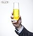FDCuvée Set-of-4 8oz Unbreakable Stemless Champagne Flute 100% Tritan | Dishwasher safe