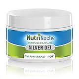 NutriNoche Colloidal Silver Mineral Gel -100 PPM - Colloidal Silver Gel (4 Ounces)