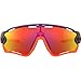 Oakley Men's OO9290 Jawbreaker Shield Sunglasses, Purple Pop Fade/Prizm Ruby, 31 mm