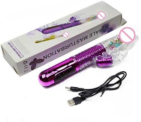 Hergon Wireless Butterfly Vibration with 12 Speeds Waterproof Waterproof Vibrating Toy Traning Kit Relaxation Tension Relief Muscle Stress (Purple)