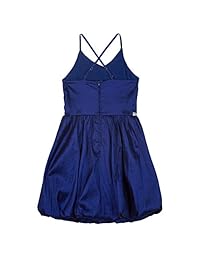 Amy Byer - Vestido de fiesta para niñas, cuello en V, dobladillo con burbujas