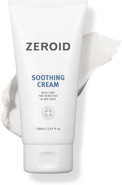 ZEROID Soothing Cream Korean Dermocosmetic Professional Care K-Beauty Calming