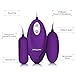 EROCOME 12 -Frequency Waterproof Silicone Double Love Egg for Women