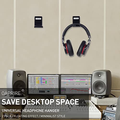 OAPRIRE Headphone Headset Stand Hanger Wall Mount Set of 2 No
